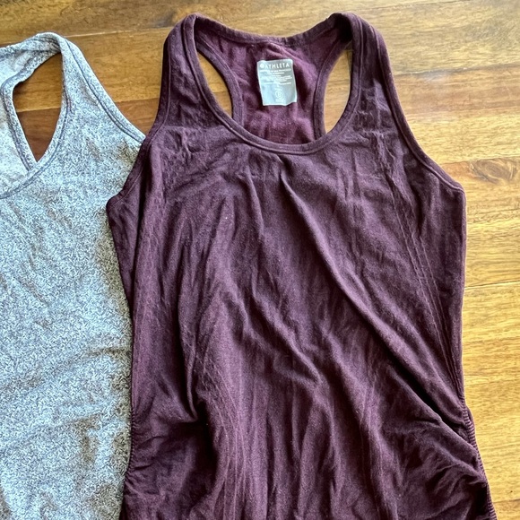 BUNDLE Athleta Fastest Track S Racerback Running Tank Tops - Picture 5 of 7